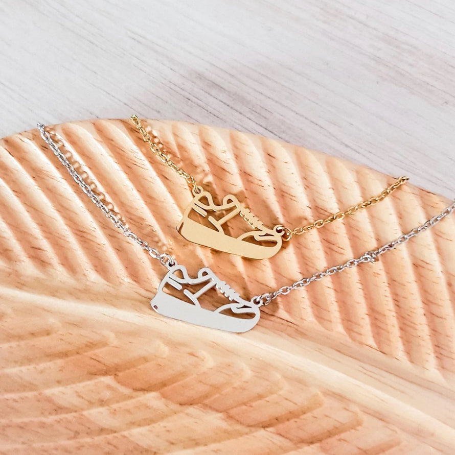 Running Shoes Necklace