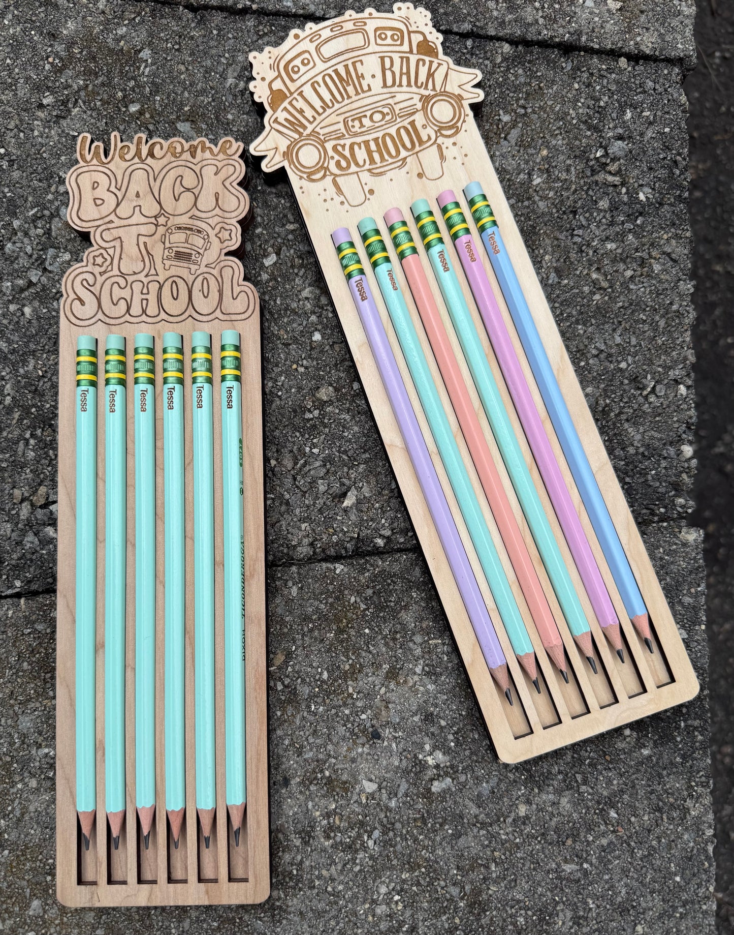 personalized Pencils With Holder