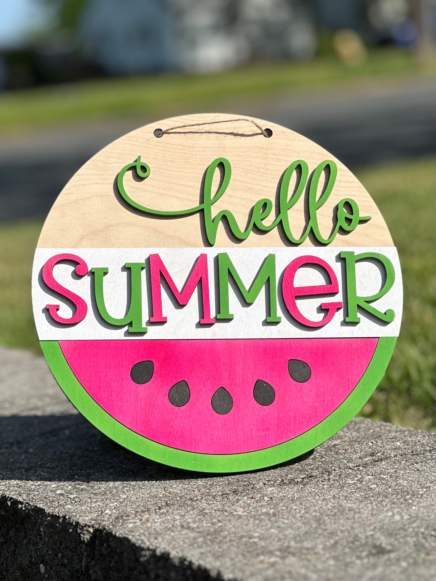 Hello Summer Sign