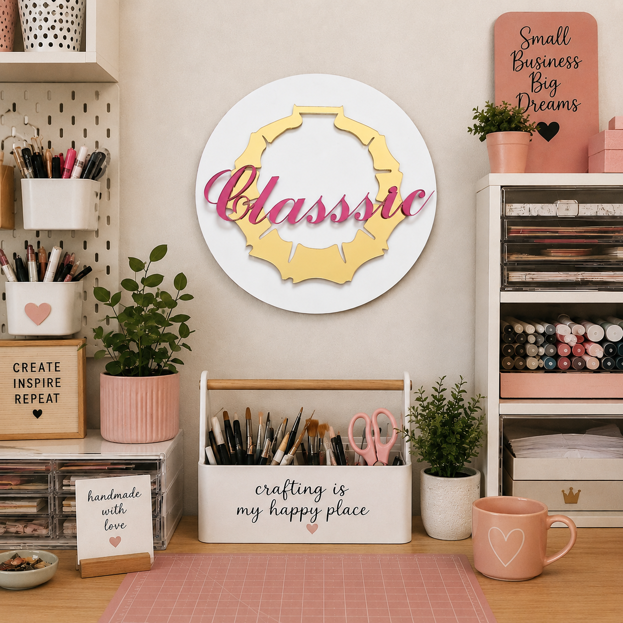Personalized Mirror Social Sign