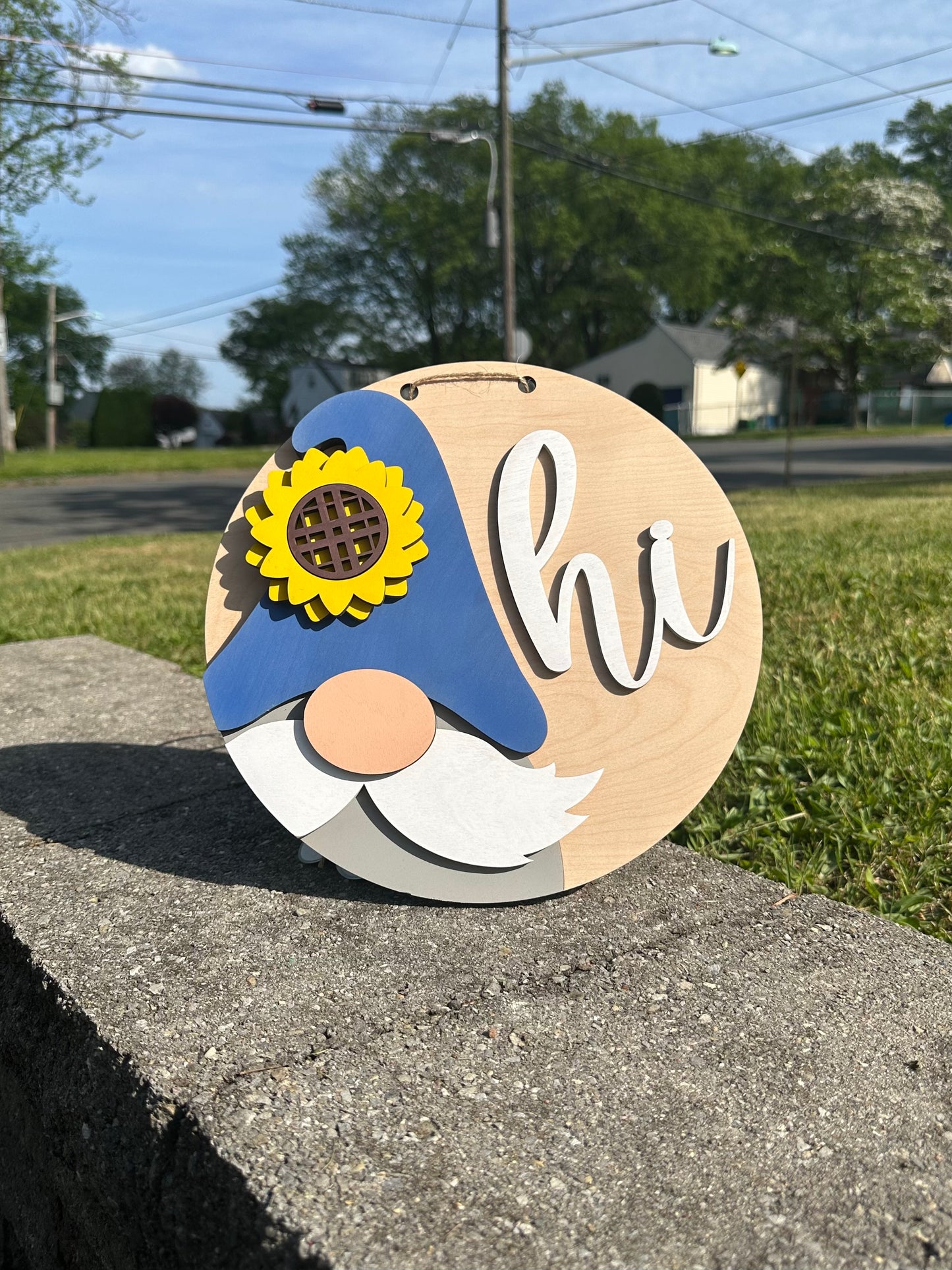 Gnome Hi Sign