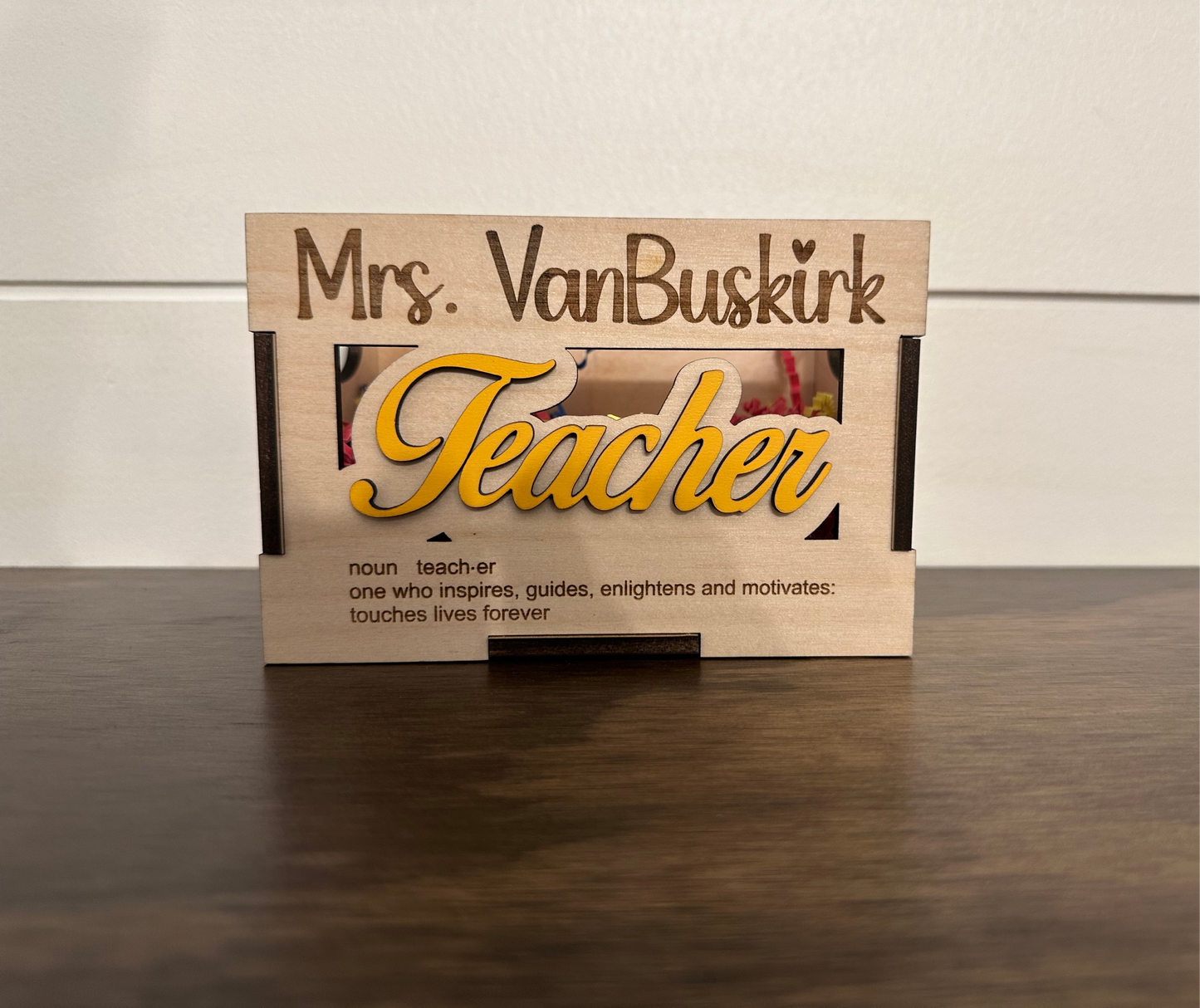 Teacher Box Empty