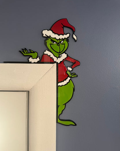 Grinch Door Corner