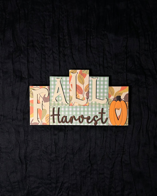 Fall Harvest Shelf Sitter