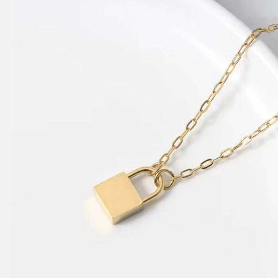 PetiteLock Pendant Necklace