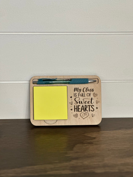 Teacher Note Pad Holder