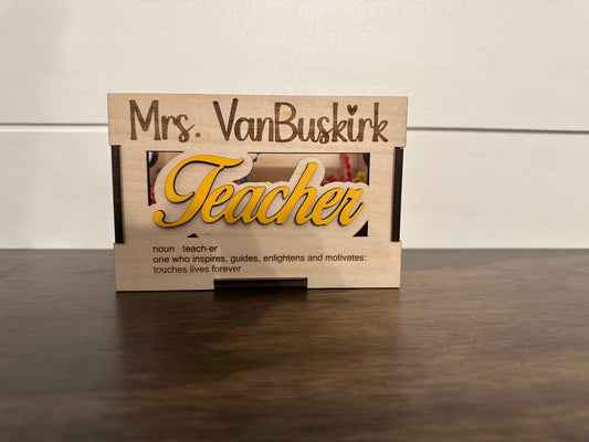 Teacher Box Empty