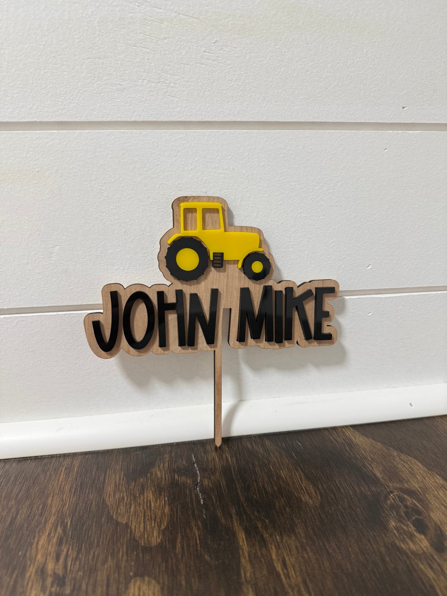 Construction Cake Topper