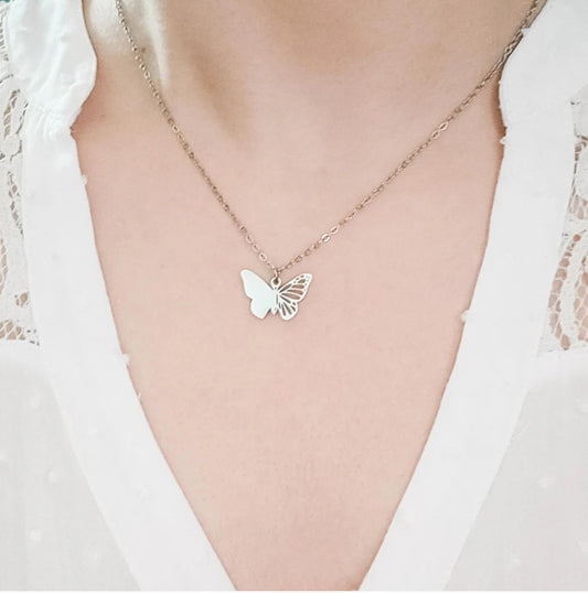 Filigree Butterfly Necklace