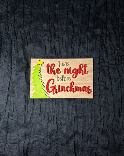 Grinch Tiered Tray Set