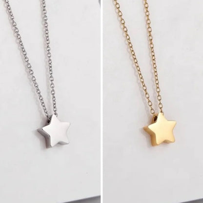 Tiny Star Charm Necklace