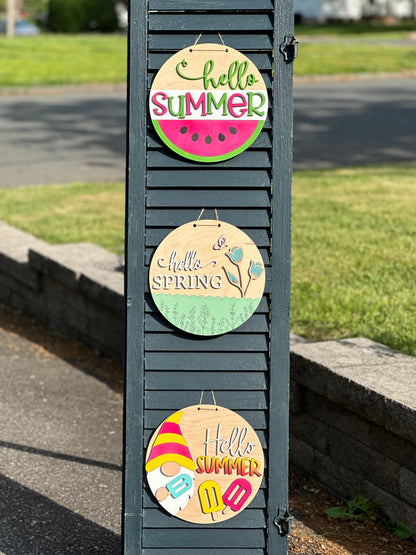 Hello Summer Sign