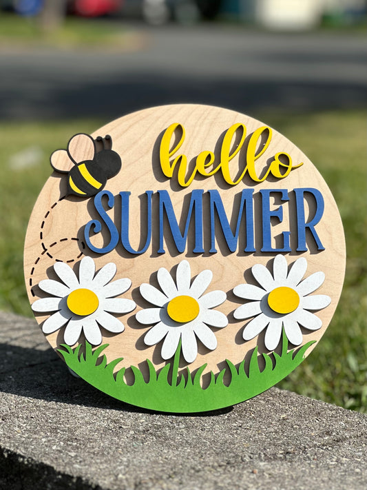 Hello Summer Sign