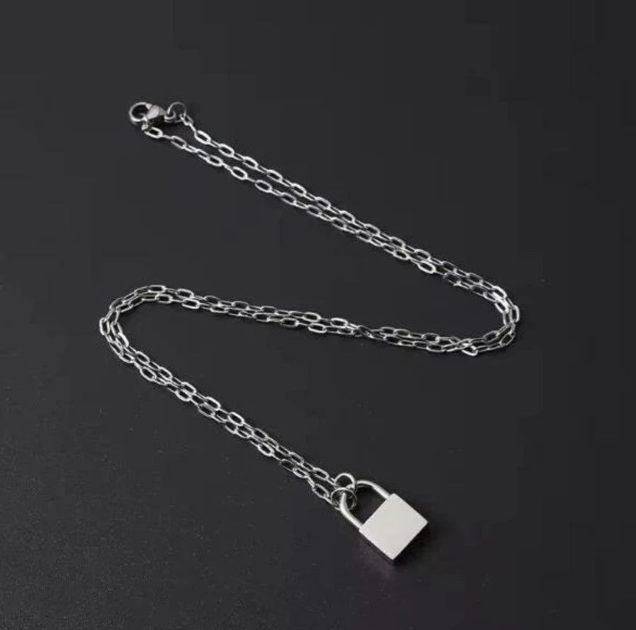 PetiteLock Pendant Necklace