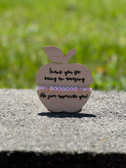 Teacher Bracelet