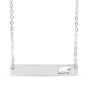 Bear Bar Necklace