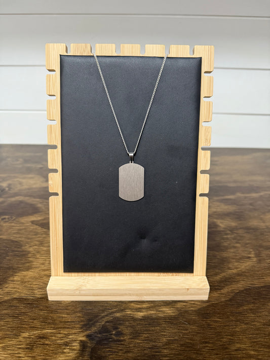 Dog Tag Pendant