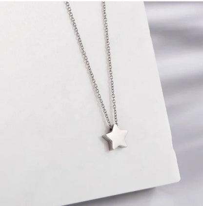 Tiny Star Charm Necklace