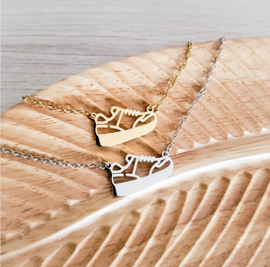 Running Shoes Necklace