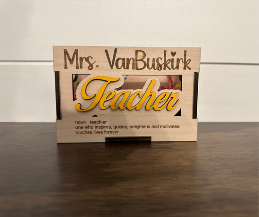 Teacher Box Empty