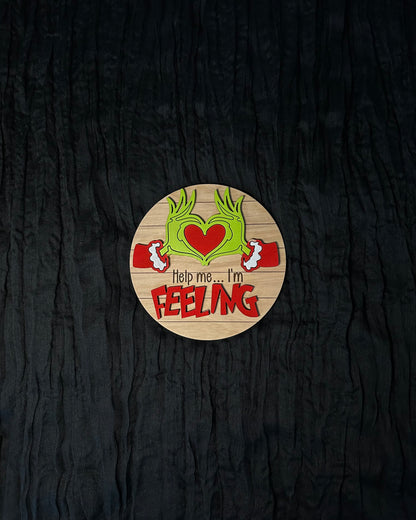 Grinch Tiered Tray Set