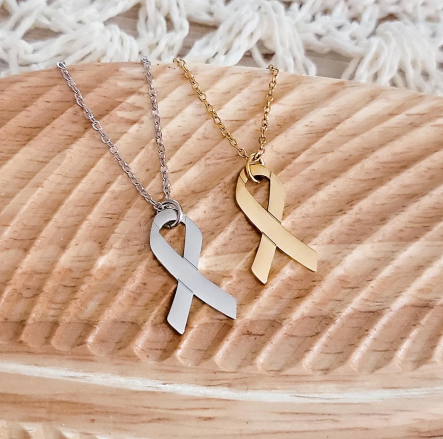 Awareness Ribbon Necklace