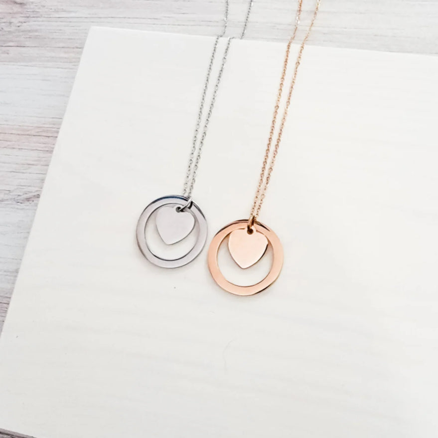 Encircled Heart Necklace