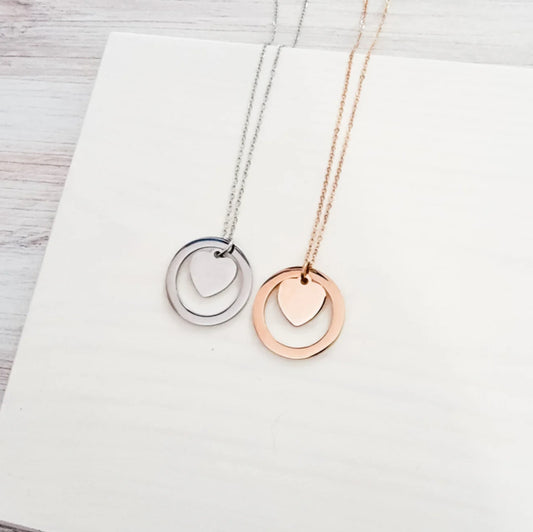 Encircled Heart Necklace